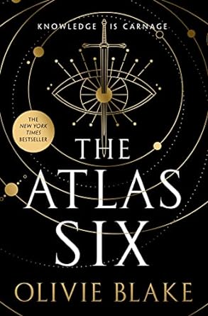 booktok book cover the atlas six