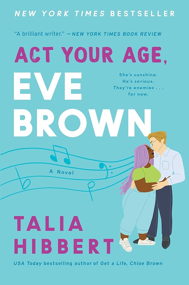 cover of booktok book act your age, eve brown