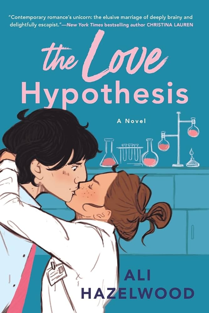 cover of fake dating book the love hypothesis